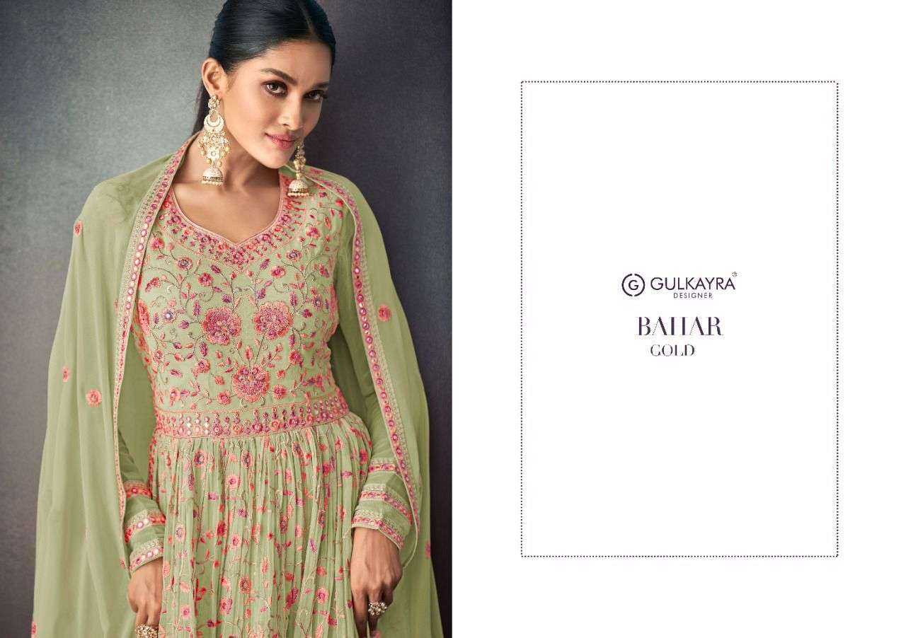 Bahar Gold By Gulkayra Designer Wholesale Online Salwar Suit Set