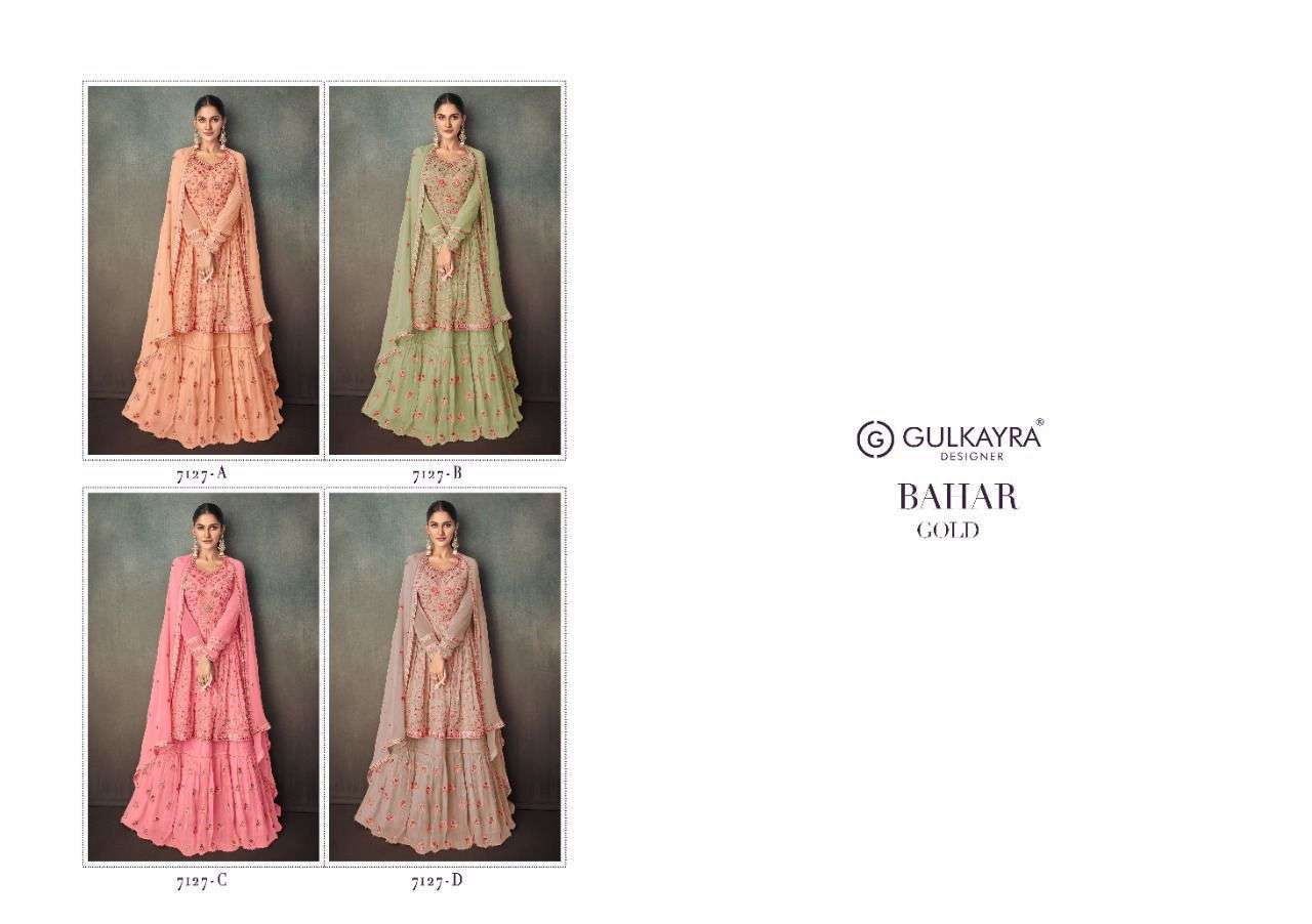 Bahar Gold By Gulkayra Designer Wholesale Online Salwar Suit Set