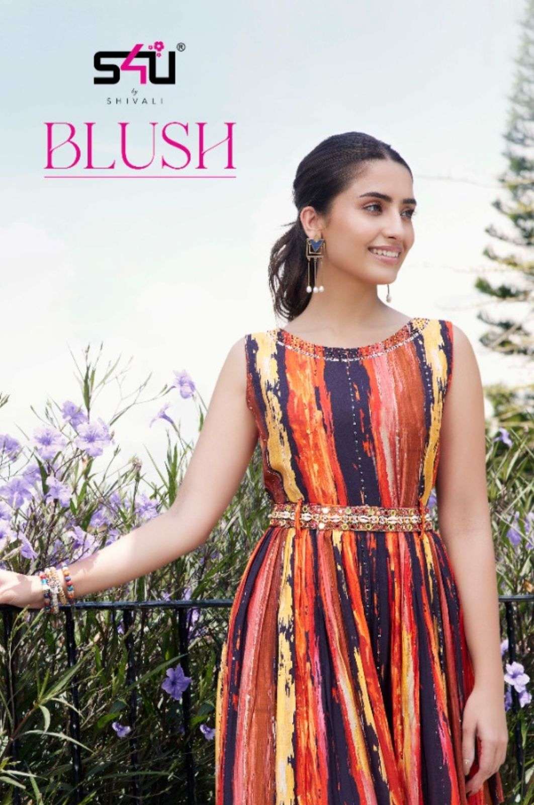 Blush BY S4U Shivali Fashion Wholesale Online Kurtas SET