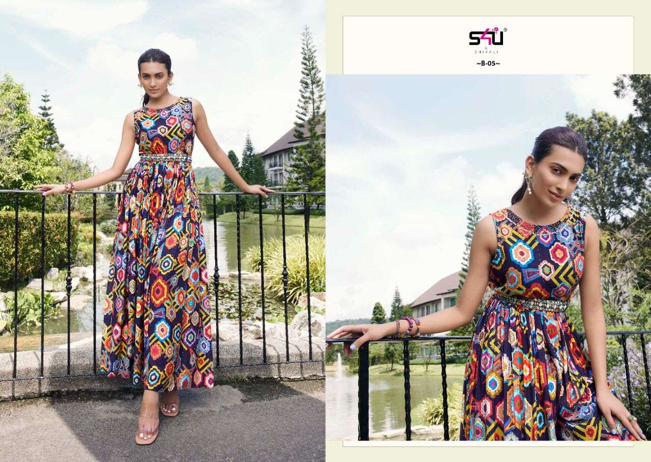 Blush BY S4U Shivali Fashion Wholesale Online Kurtas SET