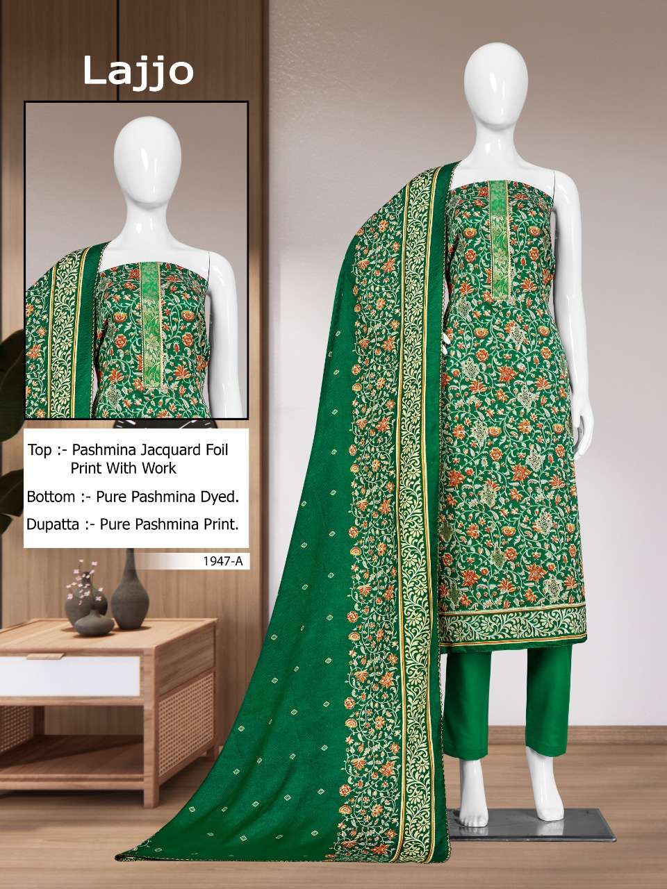 Lajjo BY Bipson Wholesale Online Salwar Suit SET