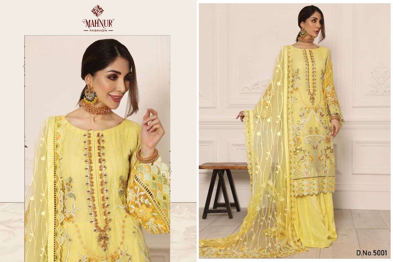 Mahnur VOL-05 BY Devyani Fashion Wholesale Online Salwar Suit SET