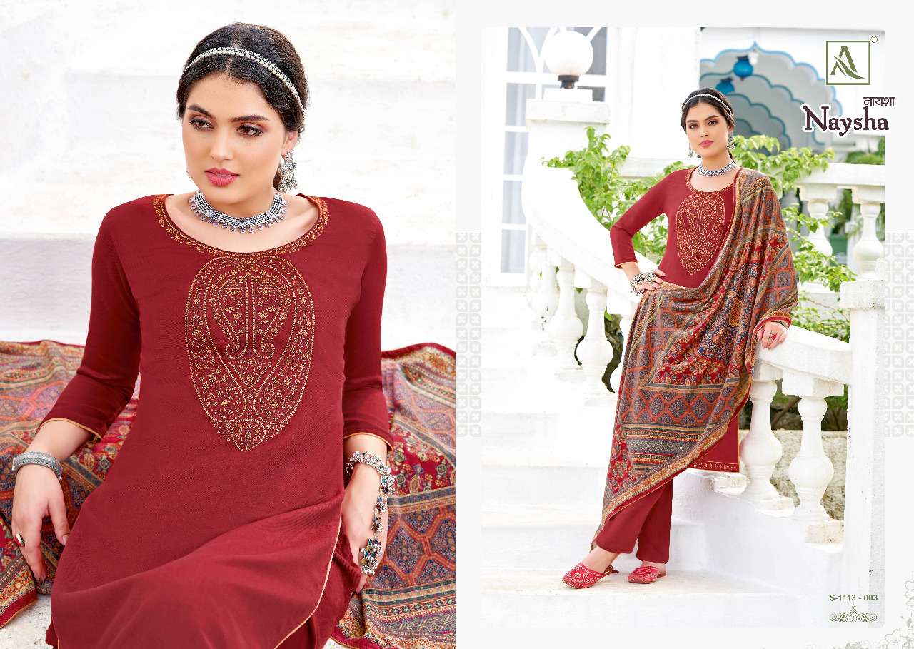 Naysha By Alok Suit Wholesale Online Salwar Suit Set