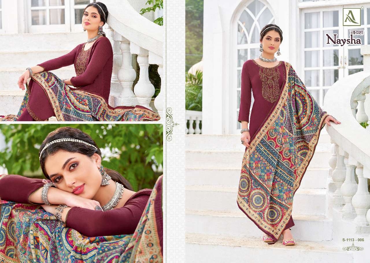 Naysha By Alok Suit Wholesale Online Salwar Suit Set