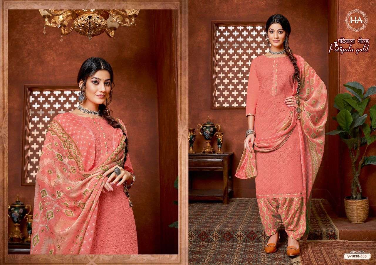 Patiyala Gold BY Alok Suit Wholesale Online Salwar Suit SET