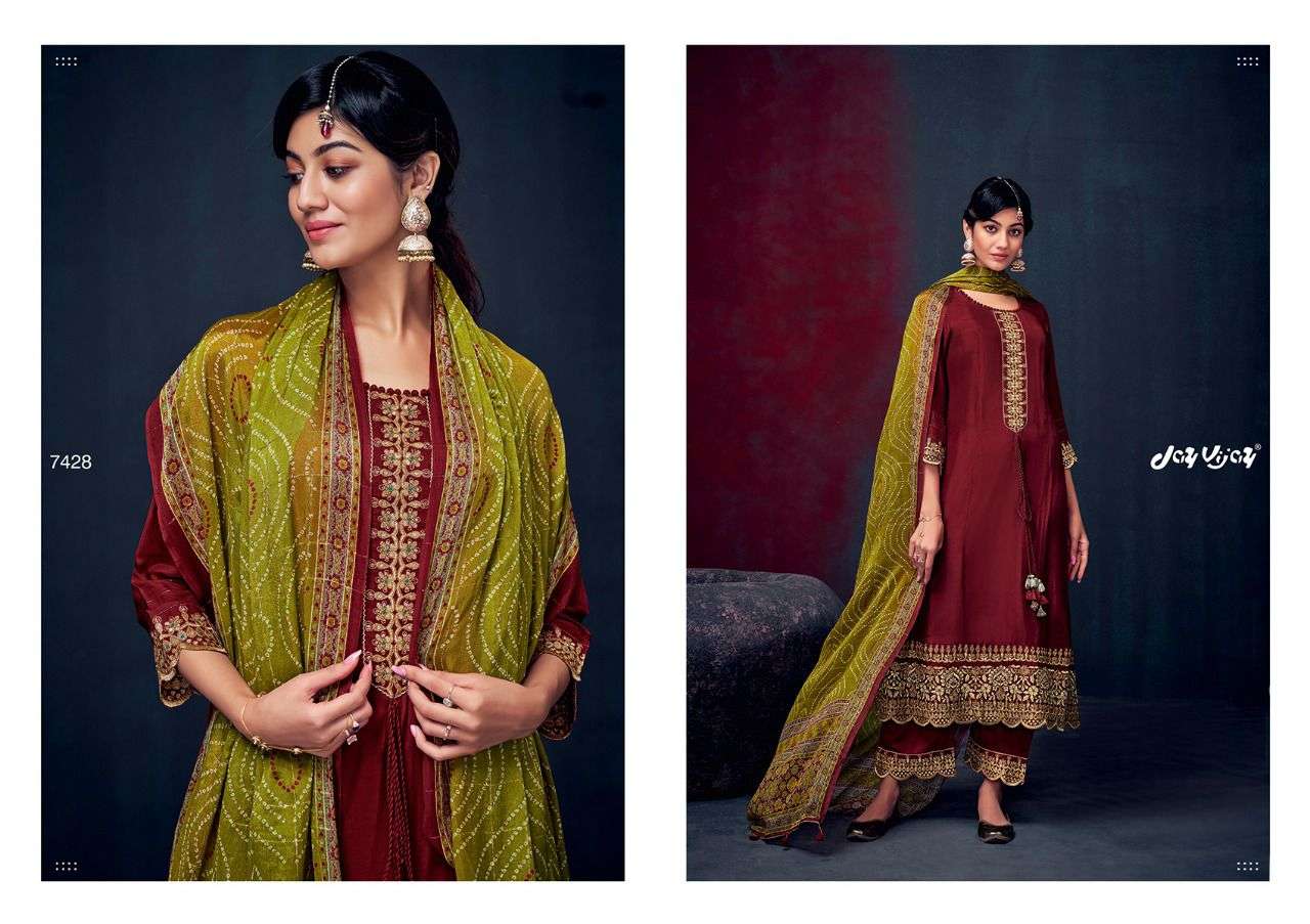 Rozina By Jay Vijay Wholesale Online Salwar Suit
