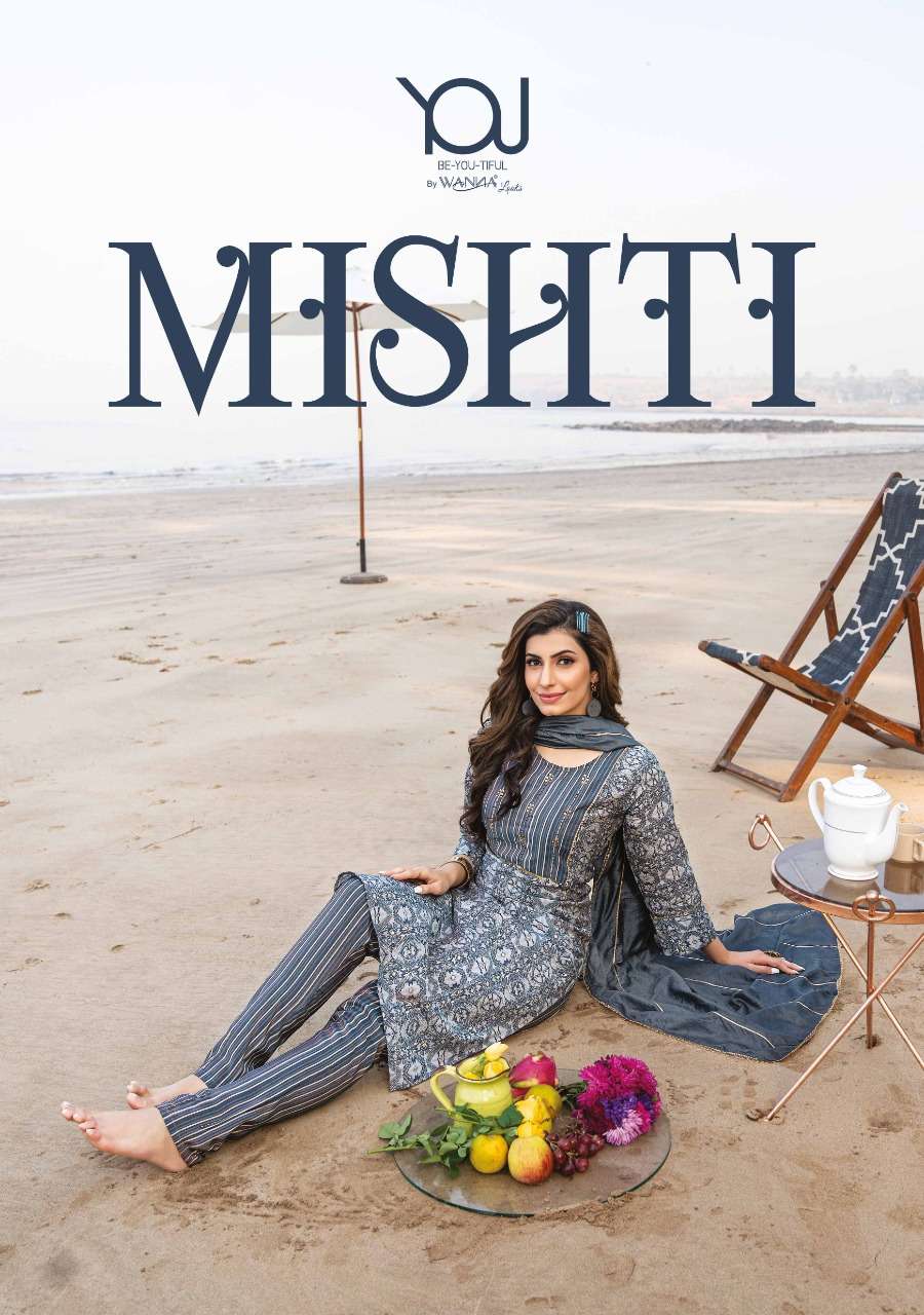 Mishti By Wanna Looks Wholesale Supplier Model Silk Lowest Price Kurtis Pant Dupatta Set