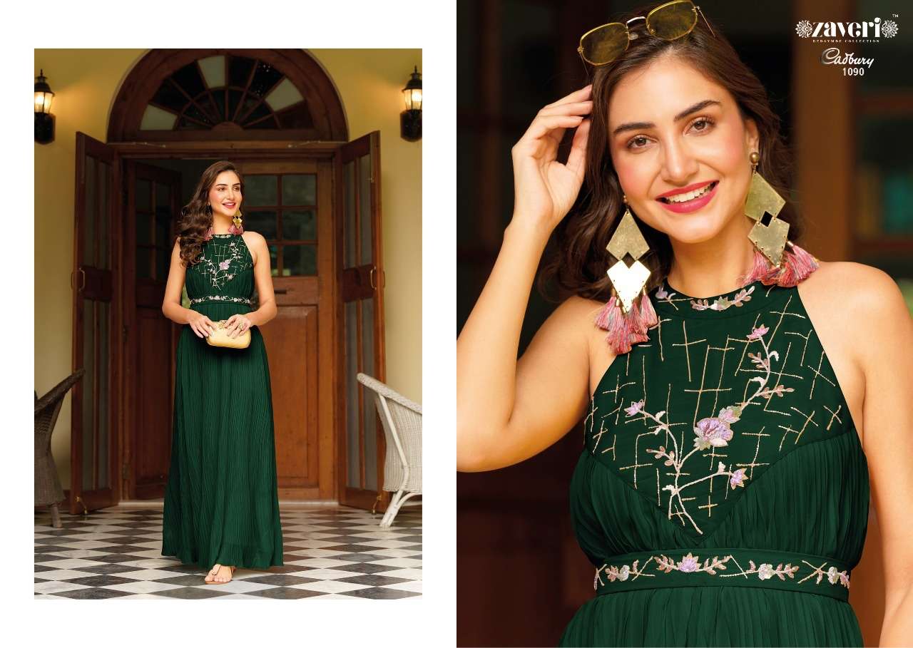 Cadbury By Zaveri Wholesale online Fancy Embroidery Work Kurta Set