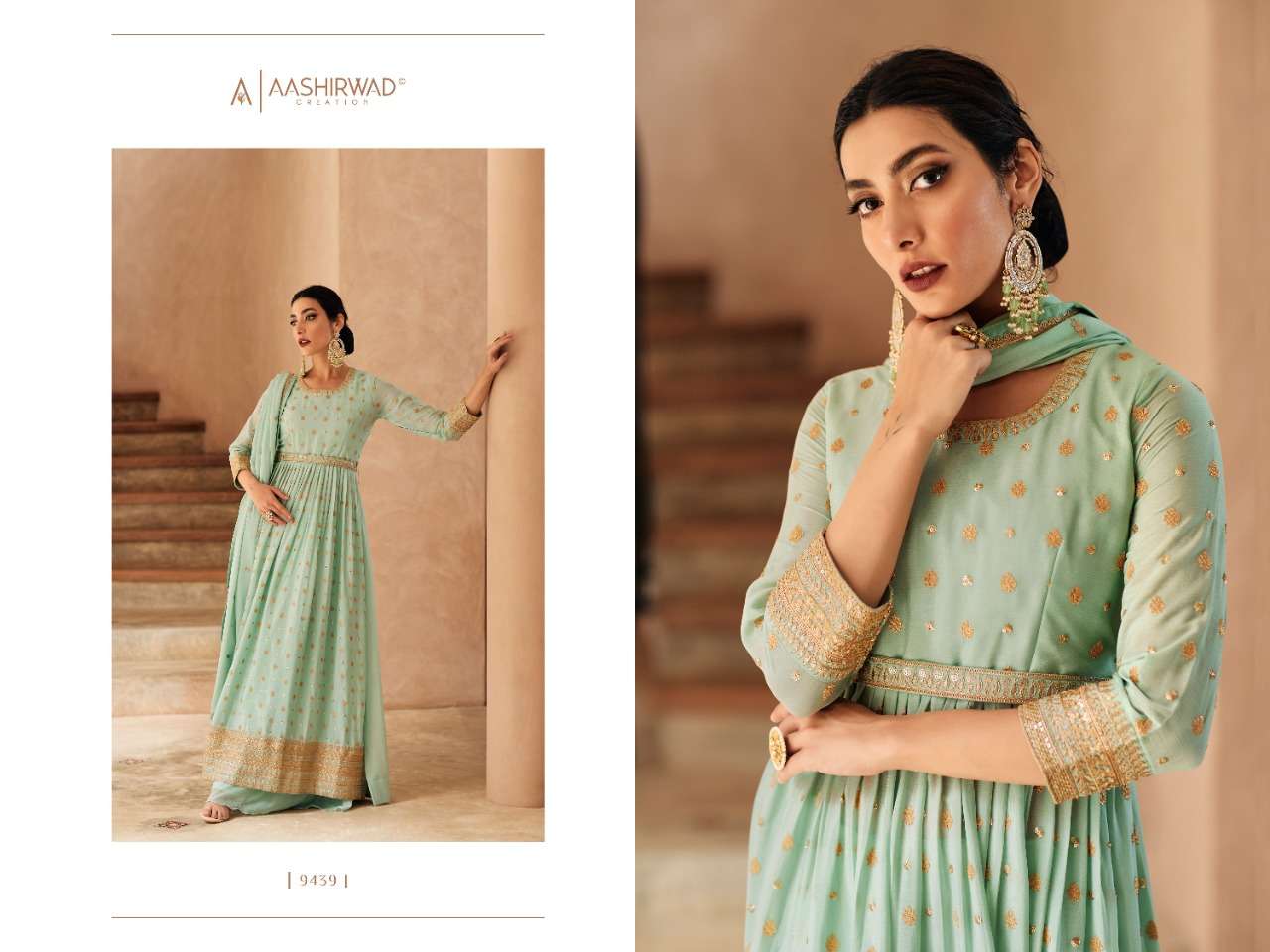 Zara By Aashirwad Creation Wholesale Online Lowest Price Salwar Suit Set Readymade