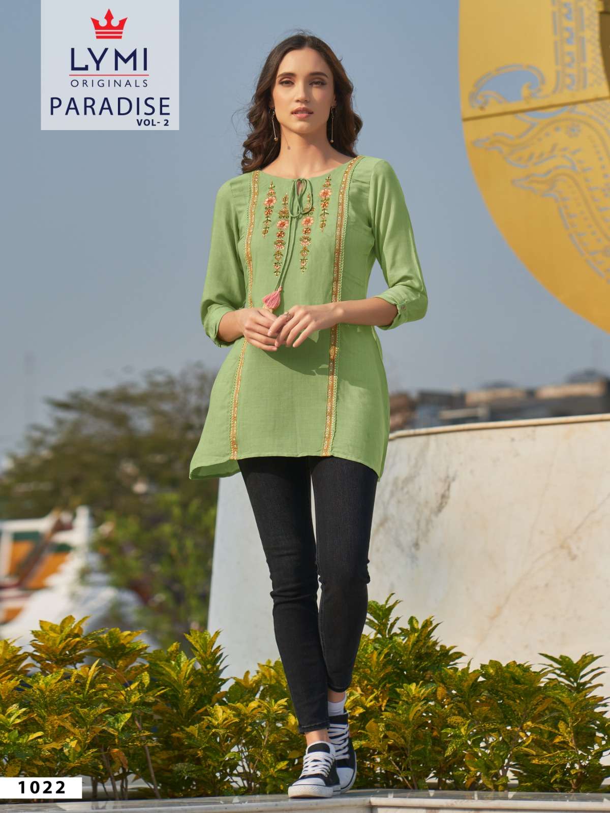 Paradise Vol 2 By Lymi Online Wholesaler Latest Designer Tunic Kurtis