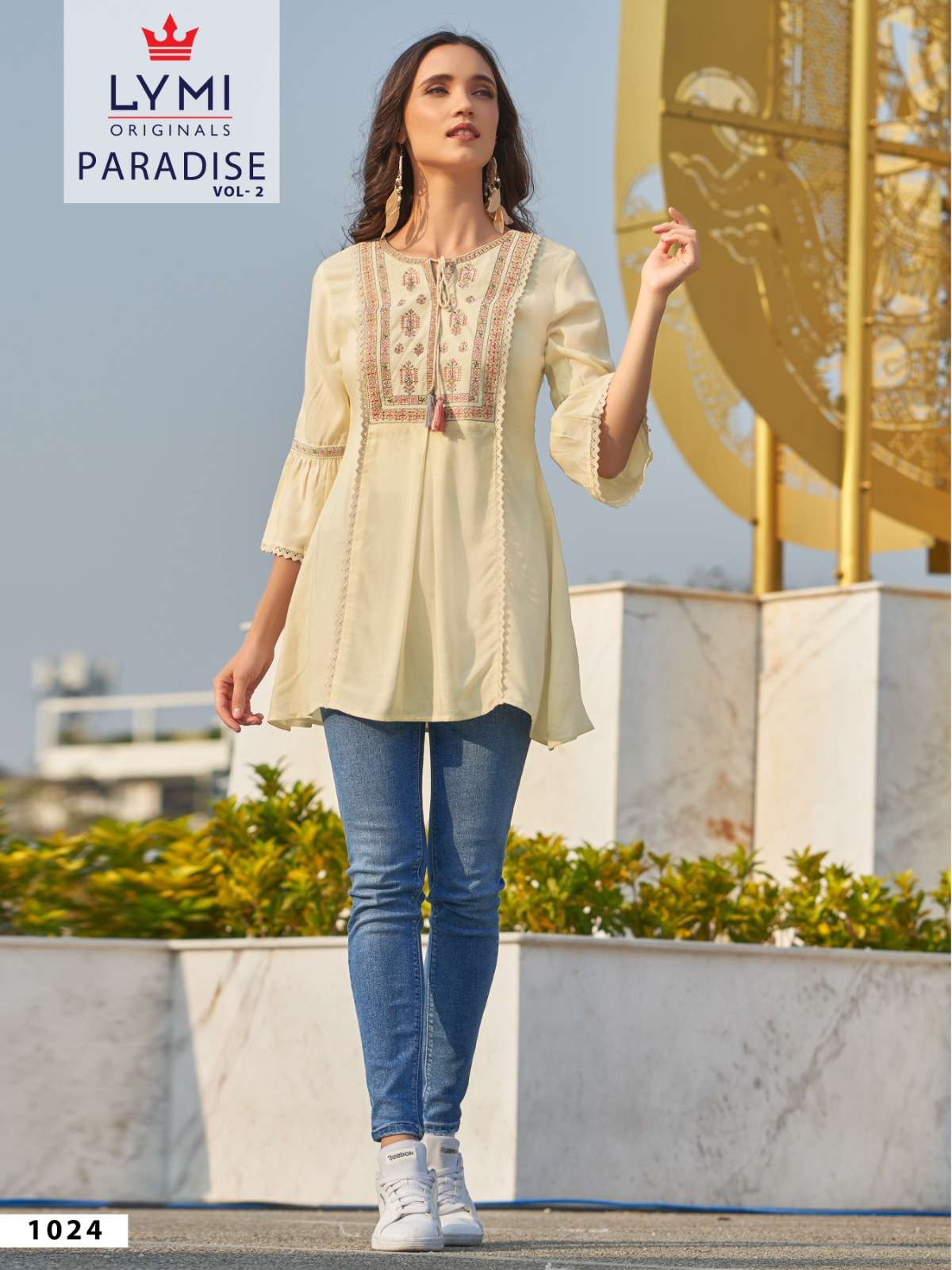 Paradise Vol 2 By Lymi Online Wholesaler Latest Designer Tunic Kurtis