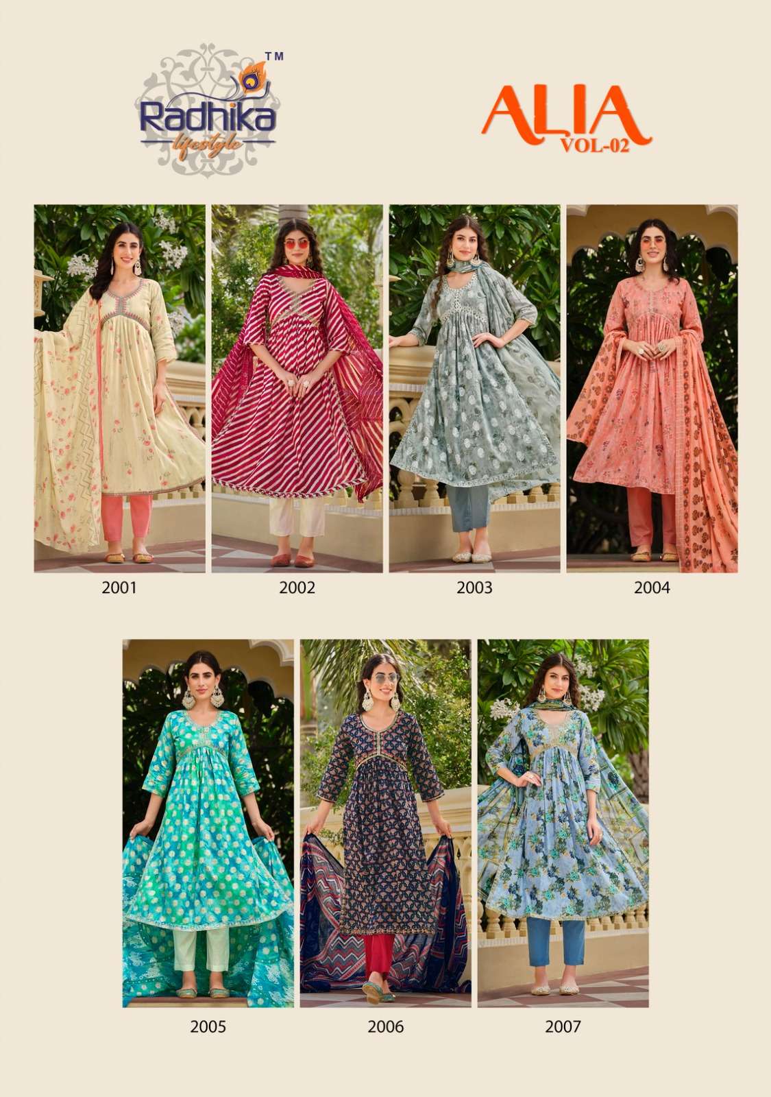 Alia Vol 2 Buy Radhika Life Style Online Wholesaler Latest Alia Collection