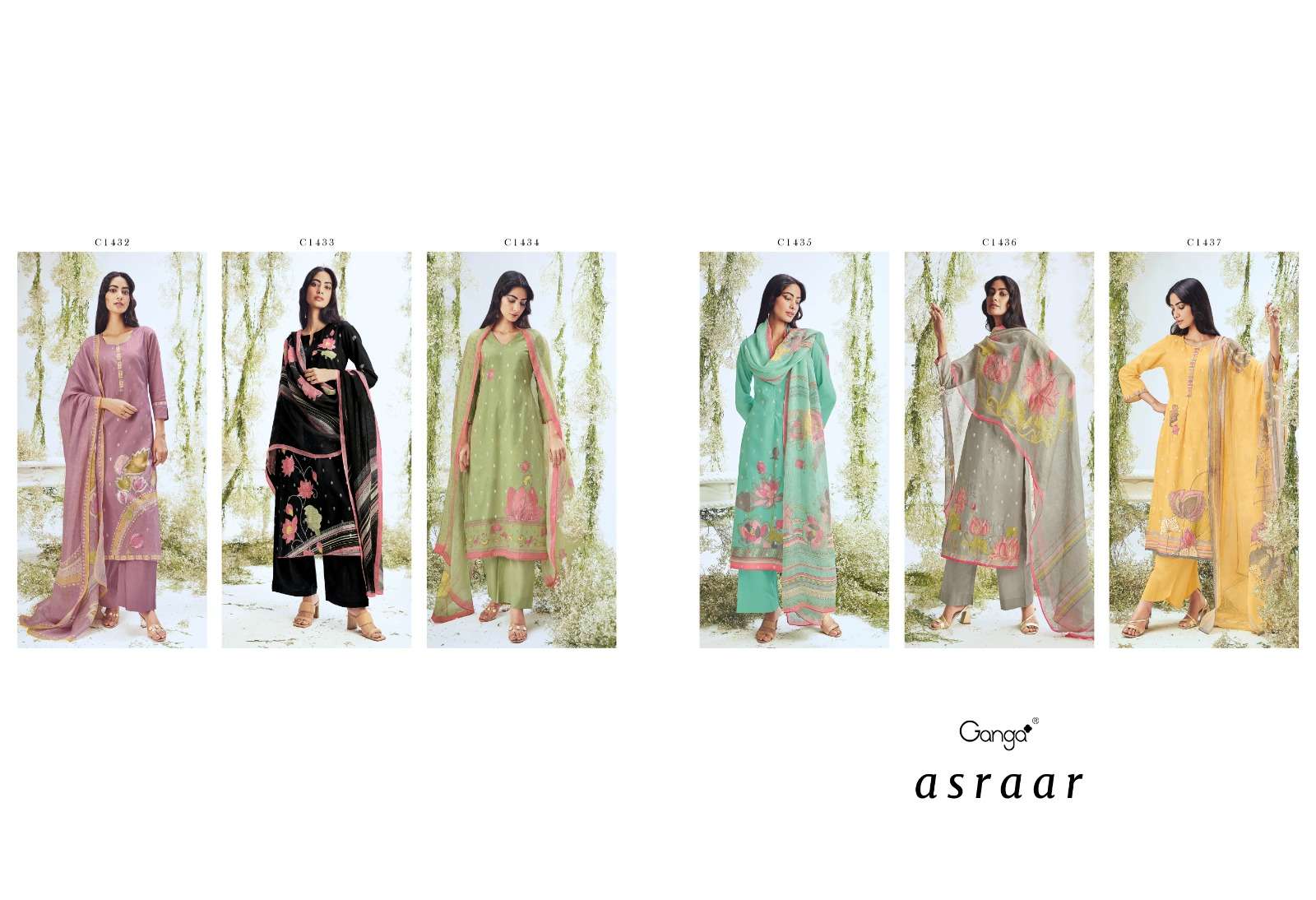 Asraar Buy Ganga Online Wholesaler Latast Collection Unstitched Salwar Suit
