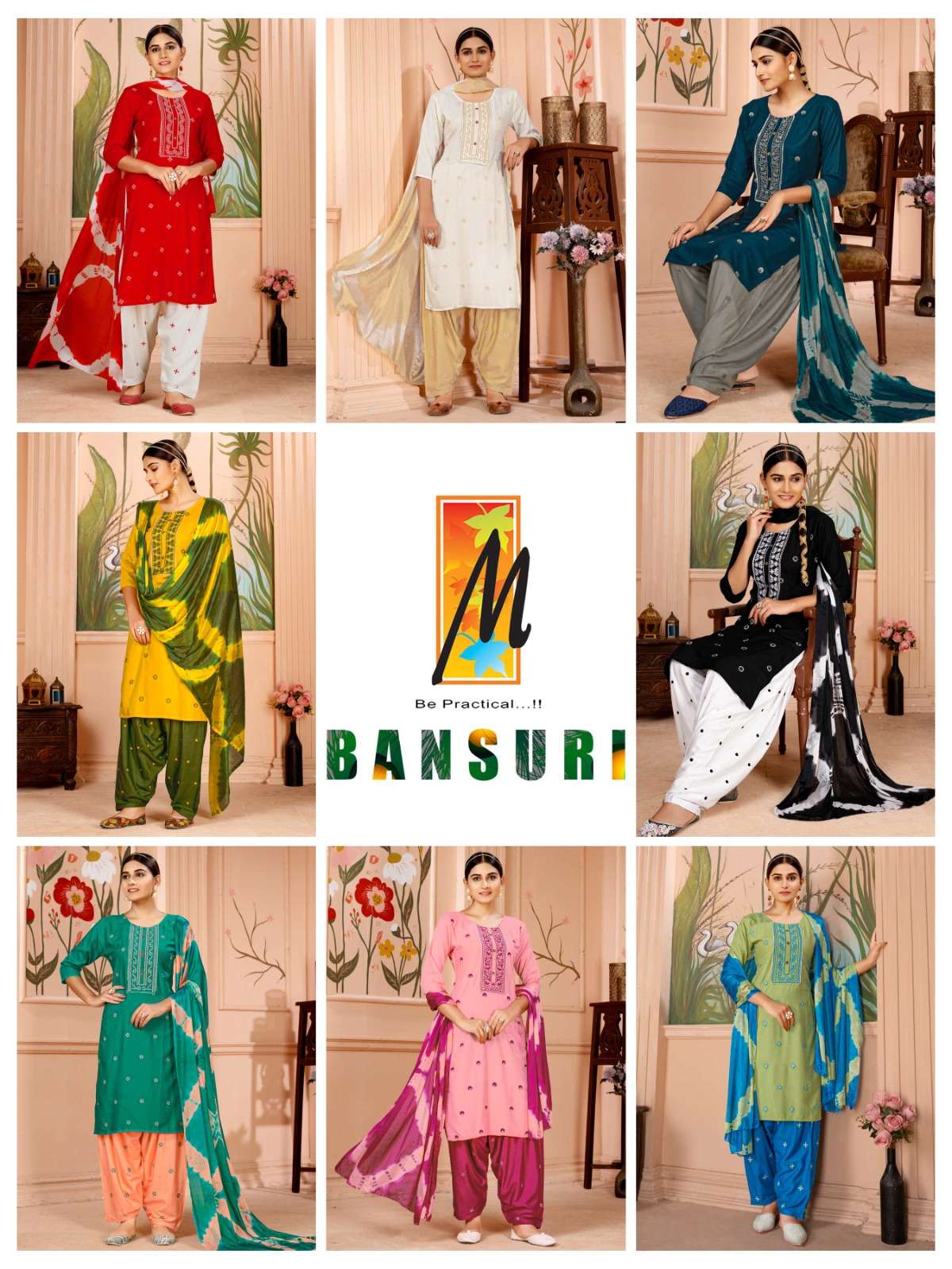Bansuri Patiyala Buy Master Online Wholesaler Latest Collection Kurta Suit Set