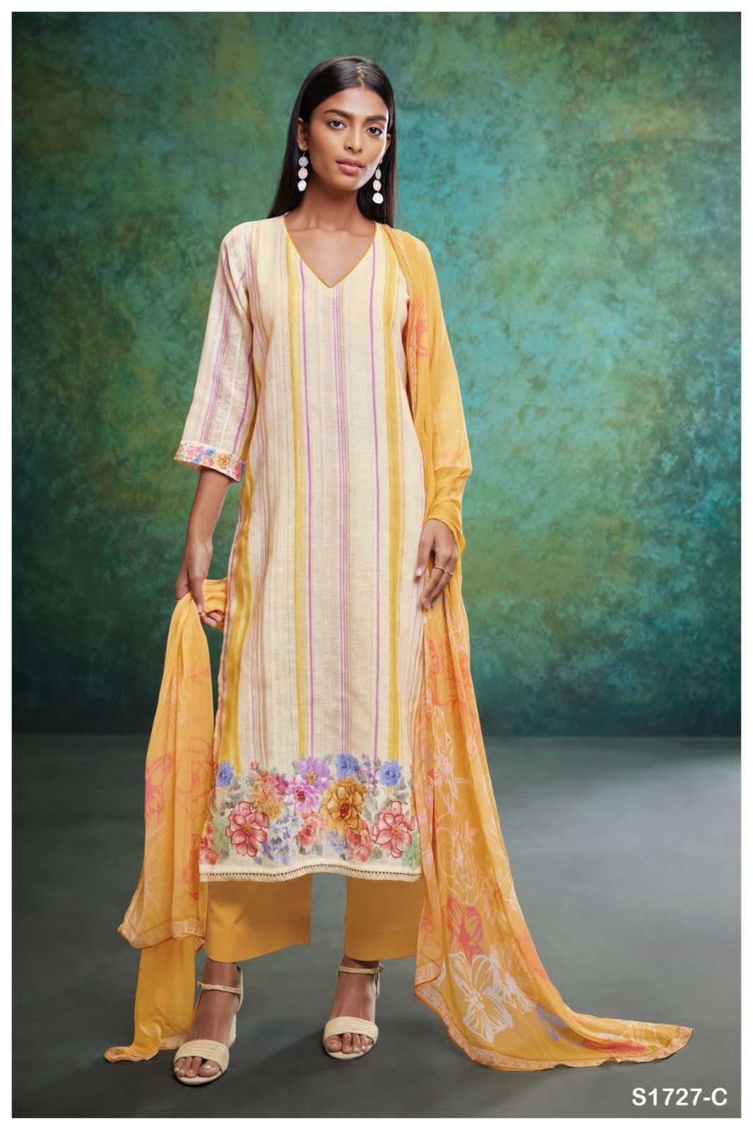 Ganga Aadrika Buy Latest Designer Rayon Salwar Suit Set
