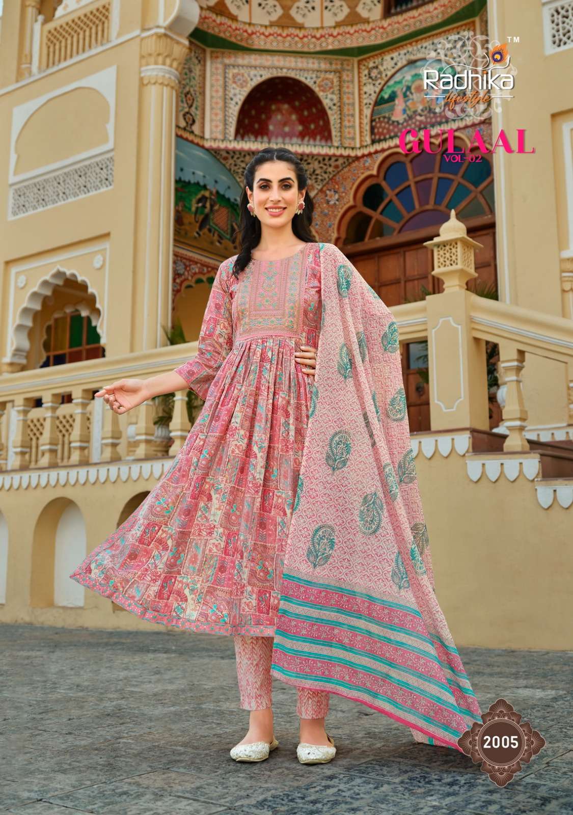 Gulaal Vol 2 Buy Radhika Lifestyle Online Wholesaler Latest Collection Kurta Suit Set