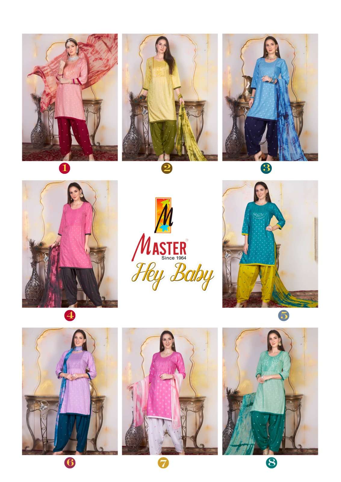 Hey Baby Buy Master Online Wholesaler Latest Collection Kurta Suit Set