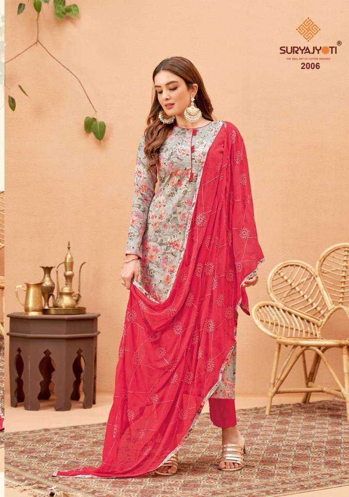 Kiana Vol 2 Buy Suryajyoti Online Wholesaler Latest Collection Unstitched Salwar Suit