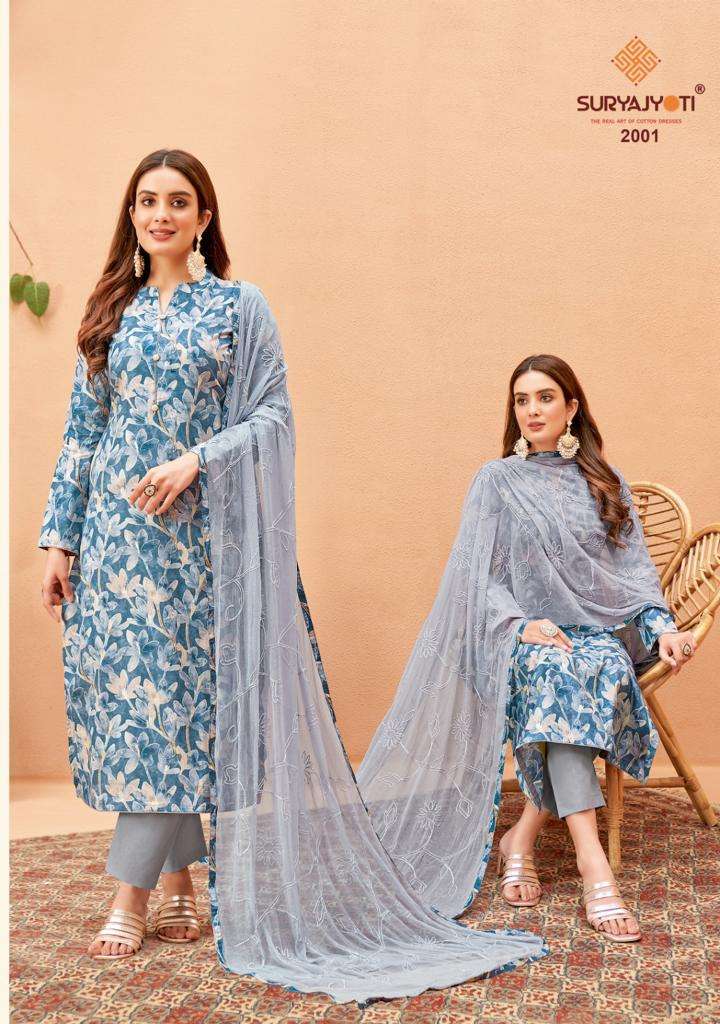 Kiana Vol 2 Buy Suryajyoti Online Wholesaler Latest Collection Unstitched Salwar Suit