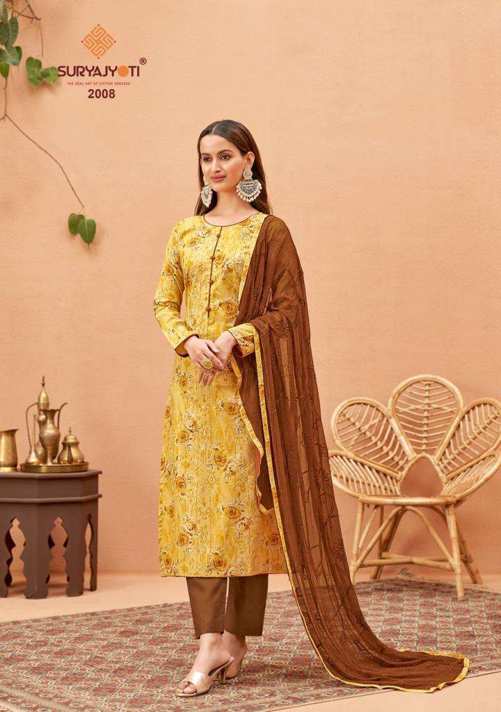 Kiana Vol 2 Buy Suryajyoti Online Wholesaler Latest Collection Unstitched Salwar Suit