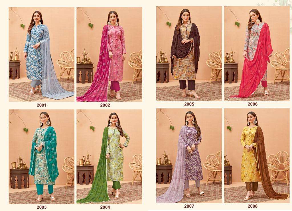 Kiana Vol 2 Buy Suryajyoti Online Wholesaler Latest Collection Unstitched Salwar Suit