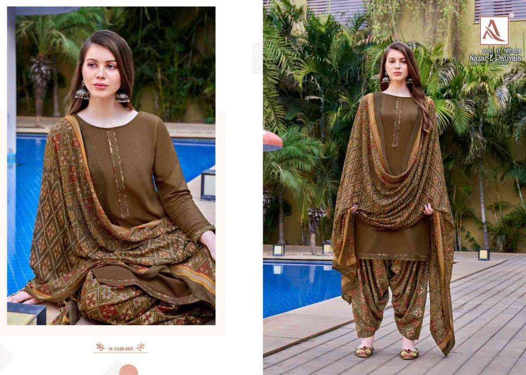 Nazar E Patiyala Buy Alok Suit Online Wholesaler Latest Collection Unstitched Salwar Suit