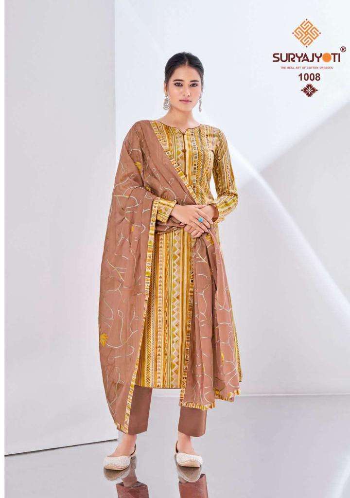 Nisha Vol 1Buy Suryajyoti Online Wholesaler Latest Collection Unstitched SAlwar Suit