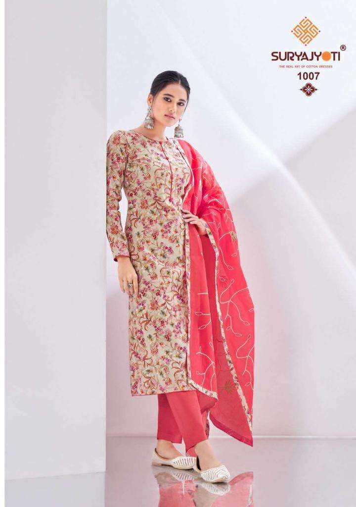Nisha Vol 1Buy Suryajyoti Online Wholesaler Latest Collection Unstitched SAlwar Suit