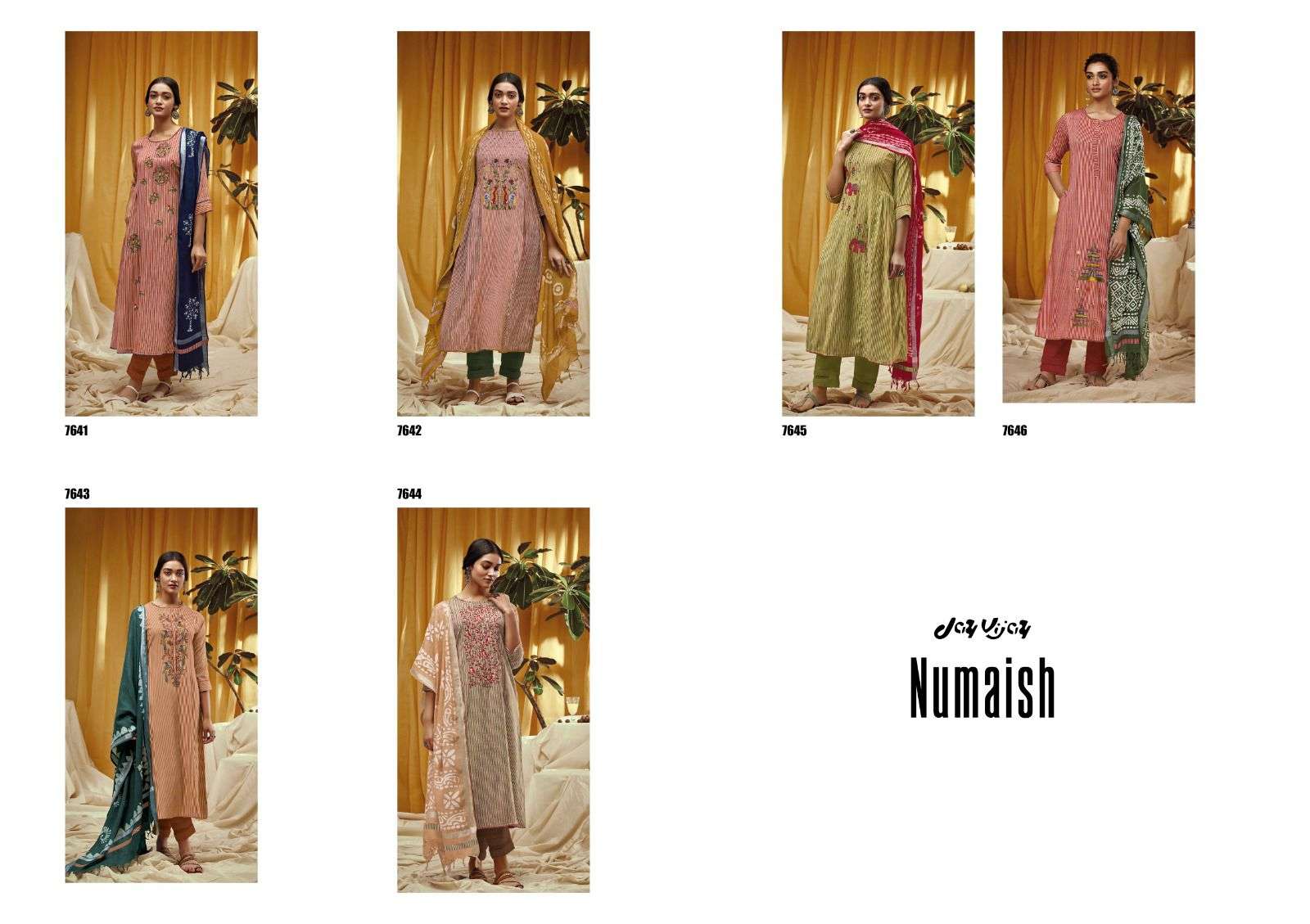 Numaish Buy Jayvijay Online Wholesaler Latest Collection Unstitched Salwar Suit