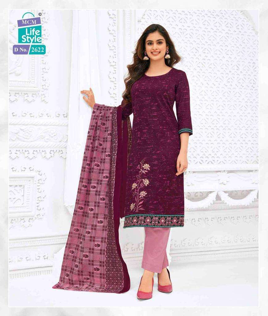 Priyalaxmi Vol 26 Buy Mcm Life Style Online Wholesaler Latest Collection Unstitched Salwar Suit