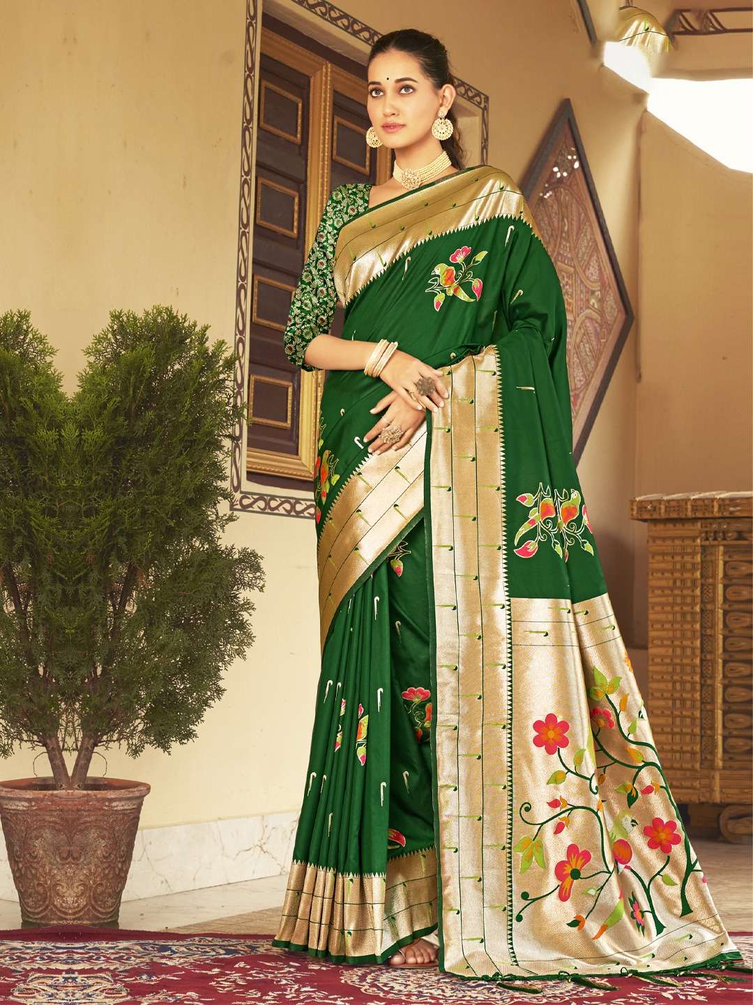 Pushpa Buy Bunawat Online Wholesaler Latest Collection Silk Sarees