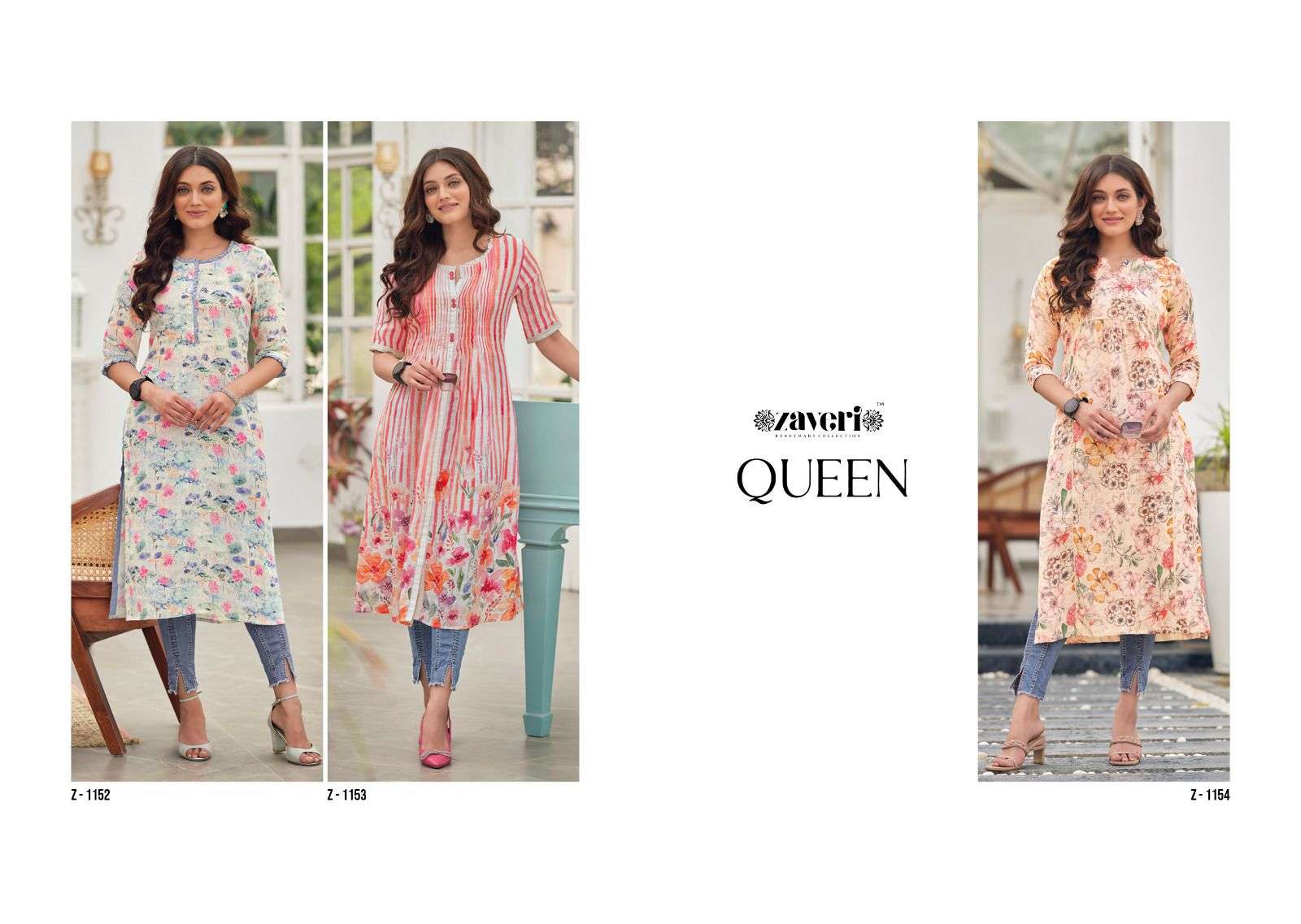 Queen Buy Zaveri Online Wholesaler Latest Collection Kurtis