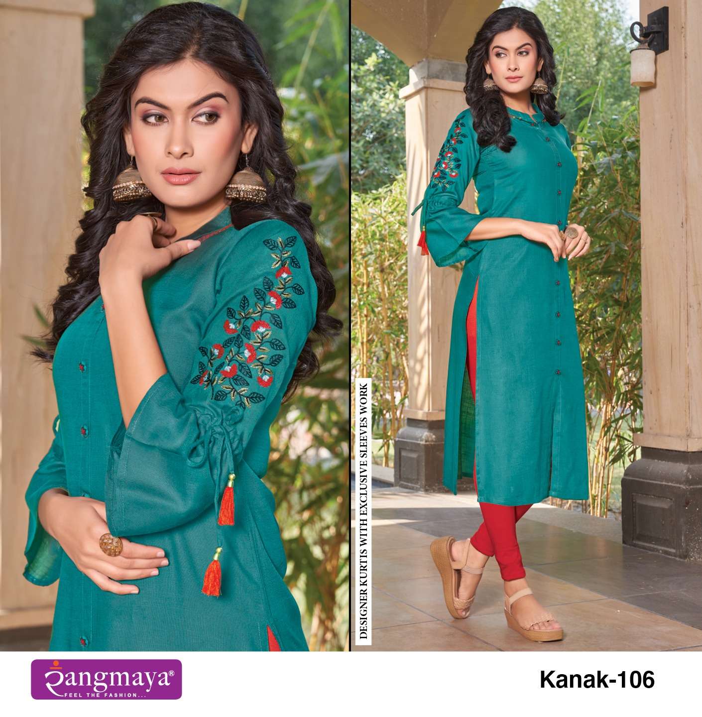 Rangmaya Buy Kanak Online Wholesaler Latest Collection Kurtis