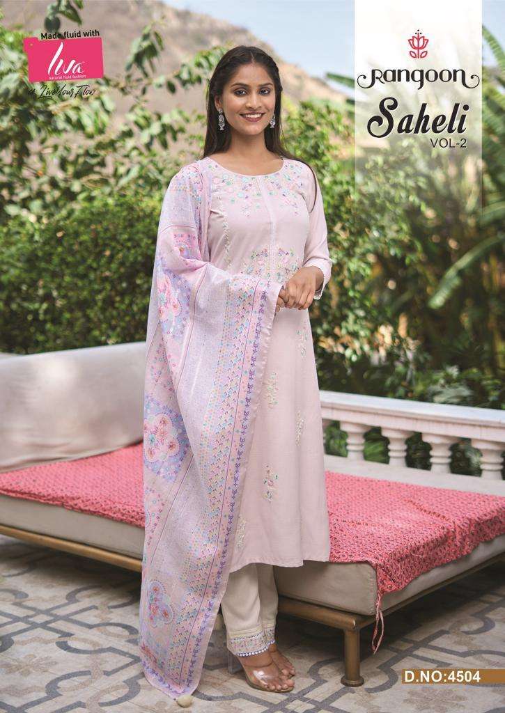 Saheli Vol 2 Buy Rangoon Online Wholesaler Latest Collection Kurta Suit Set