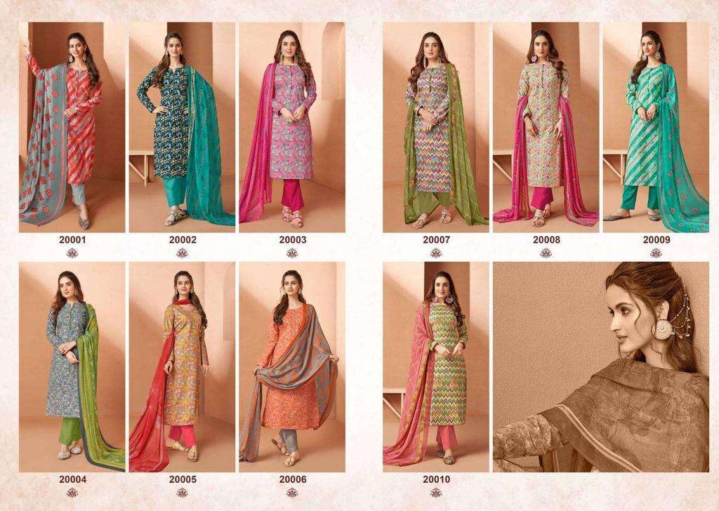 Suhana Vol 20 Buy Suryajyoti Online Wholesaler Latest Collection Unstitched Salwar Sut