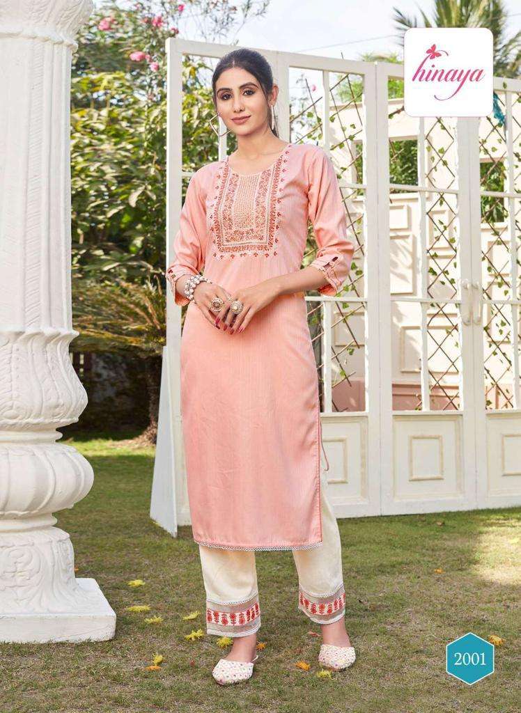 Summer Girl Vol 2 Buy Hinaya Online Wholesaler Latest Collection Kurta Pant Set