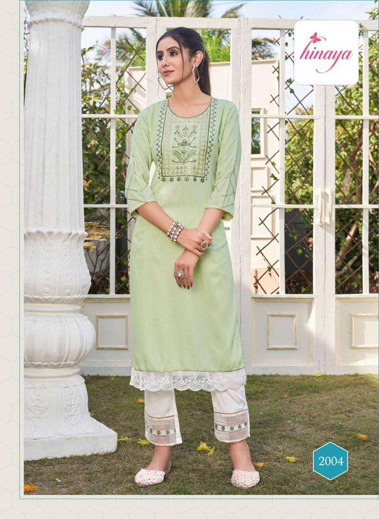 Summer Girl Vol 2 Buy Hinaya Online Wholesaler Latest Collection Kurta Pant Set