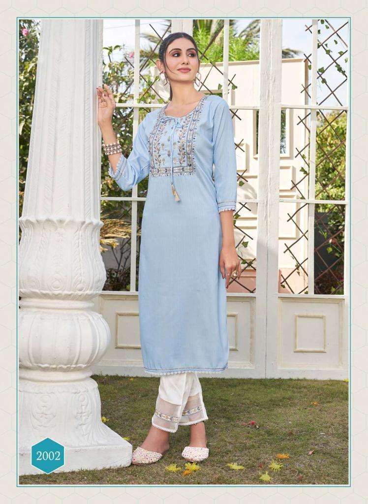 Summer Girl Vol 2 Buy Hinaya Online Wholesaler Latest Collection Kurta Pant Set