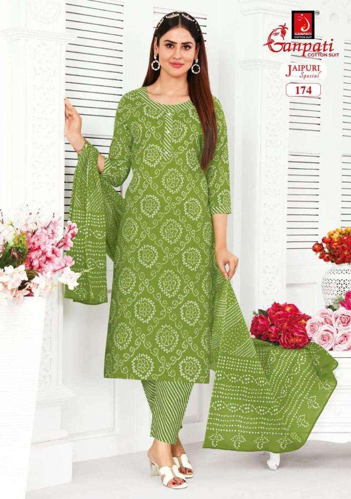 Ganpati Buy Jaipuri Special Vol 5 Online Wholesaler Latest Collection Unstitched Salwar Suit
