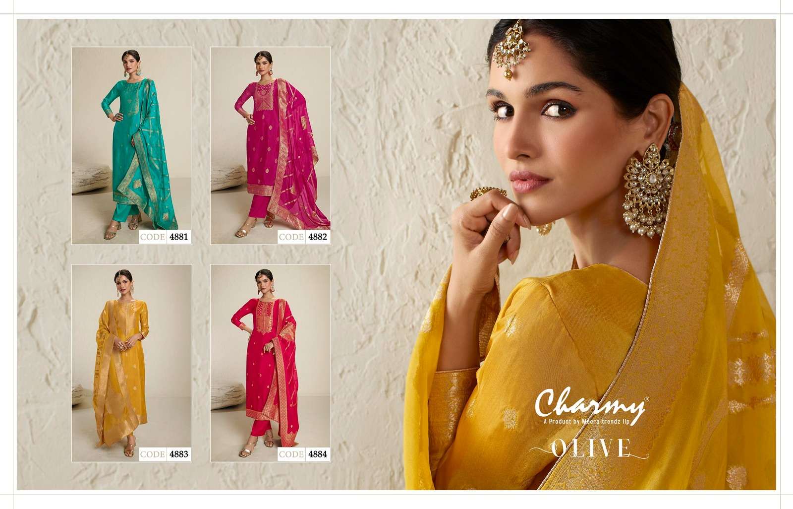 Charmy Buy Zisa Online Wholesaler Latest Collection Unstitched Salwar Suit