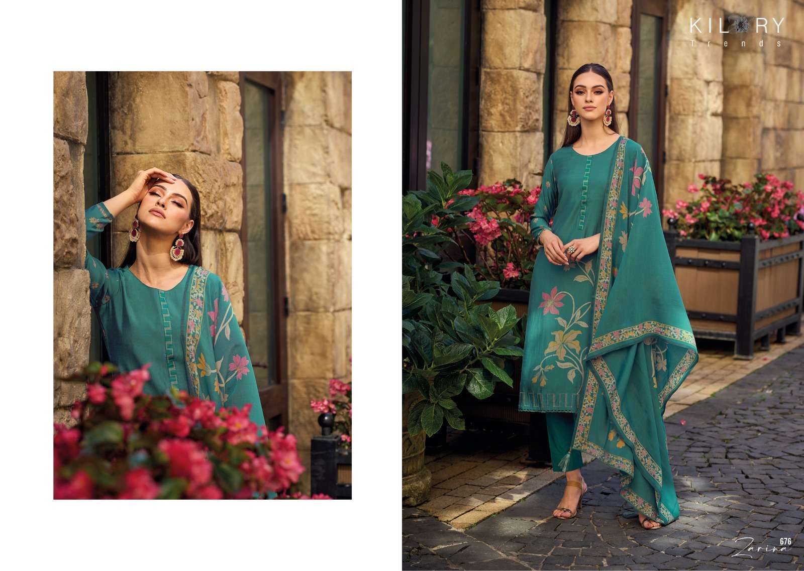 Zarina Buy Kilory Trendz Online Wholesaler Latest Collection Unstitched Salwar Suit