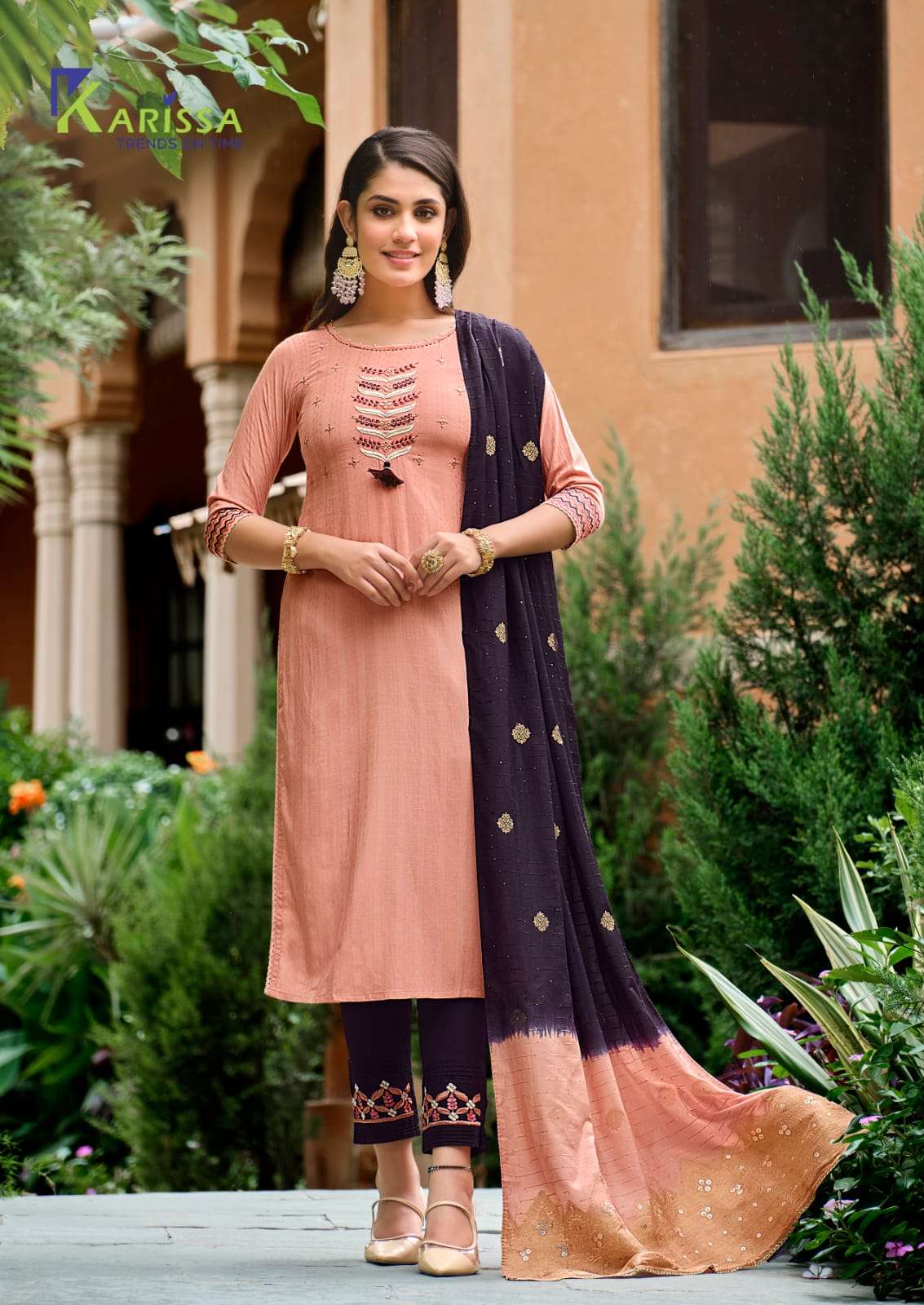 Anushka Buy Karissa Online Wholesaler Latest Collection Kurta Suit Set