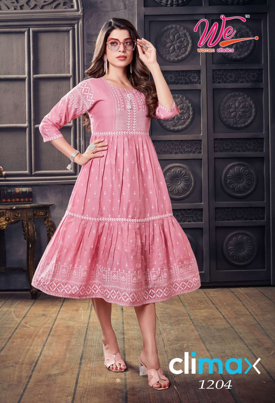 Climax Buy We Online Wholesaler Latest Collection Flair Kurtis
