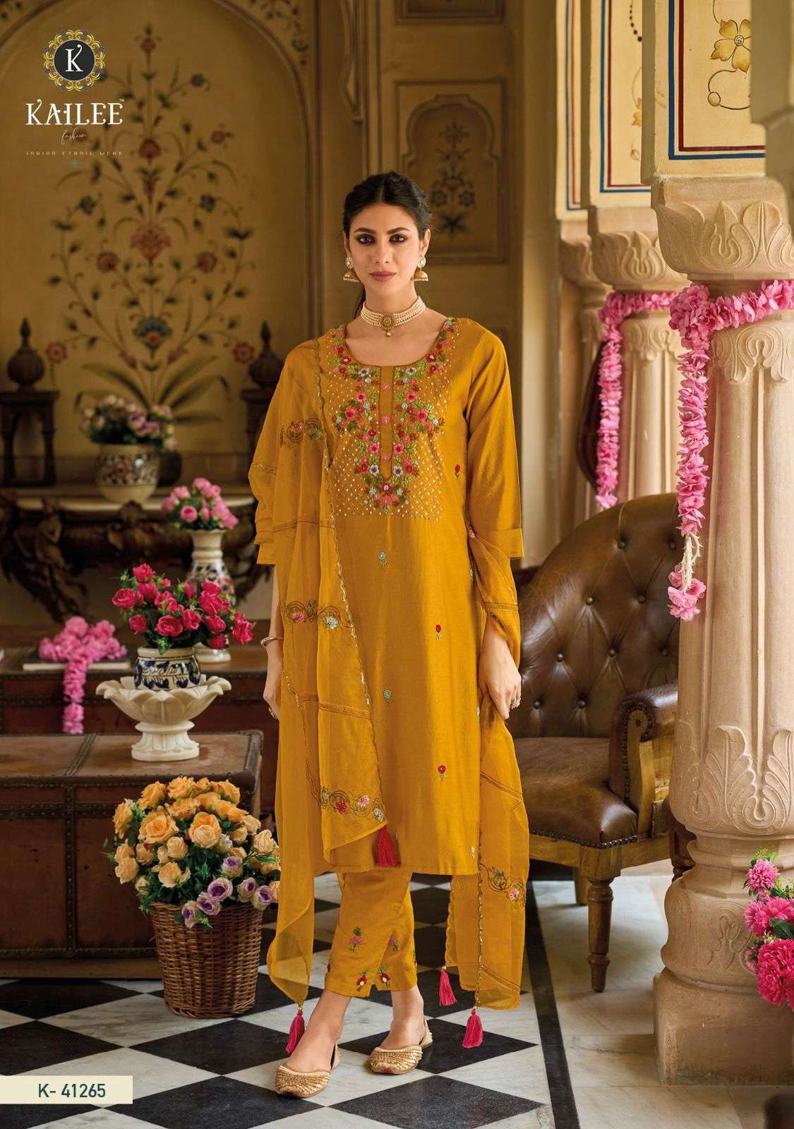 Kantha Vol 2 Buy Kailee Fashion Online Wholesaler Latest Collection Kurta Suit Set