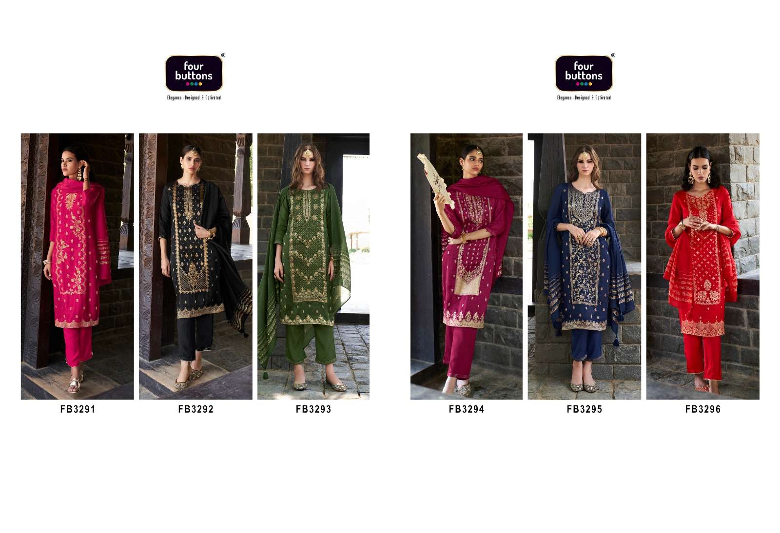 Royalty 5 Buy Four Buttons Online Wholesaler Latest Collection Kurta Suit Set