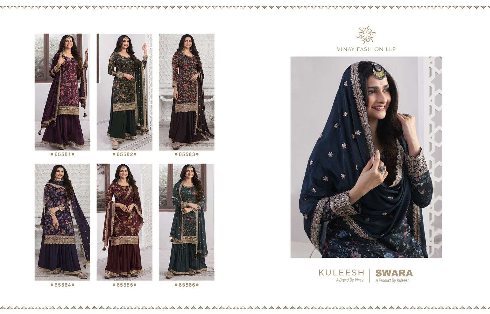 Swara Buy Vinay Fashion Online Wholesaler Latest Collection Unstitched Salwar suit