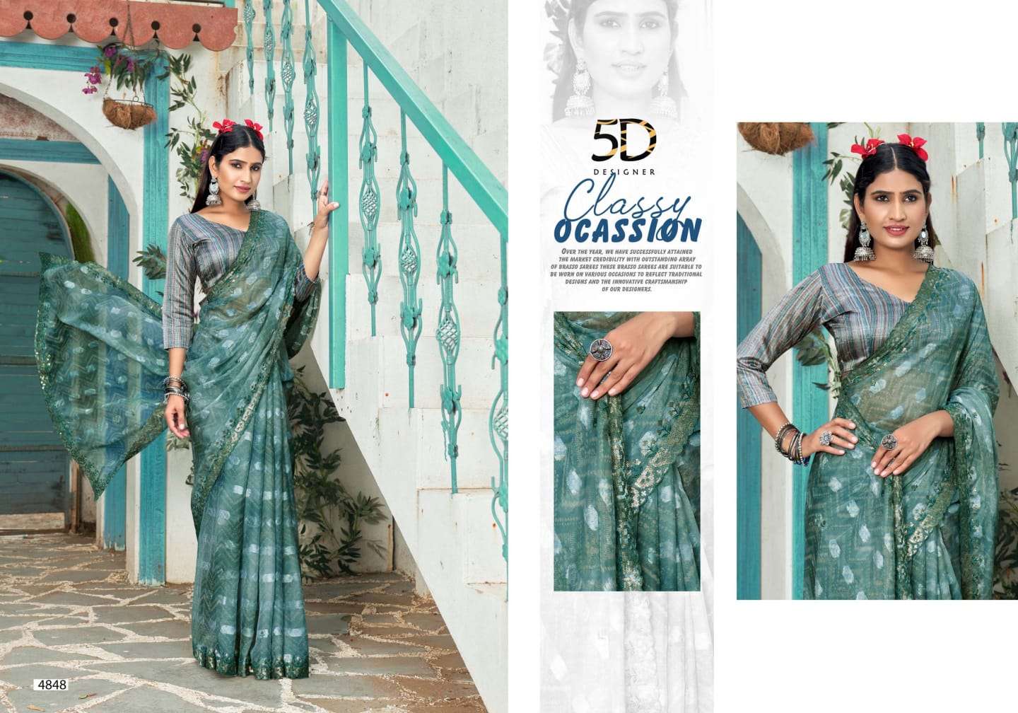 Madhuvan By 5D Designer Online Wholesaler Fancy Sarees