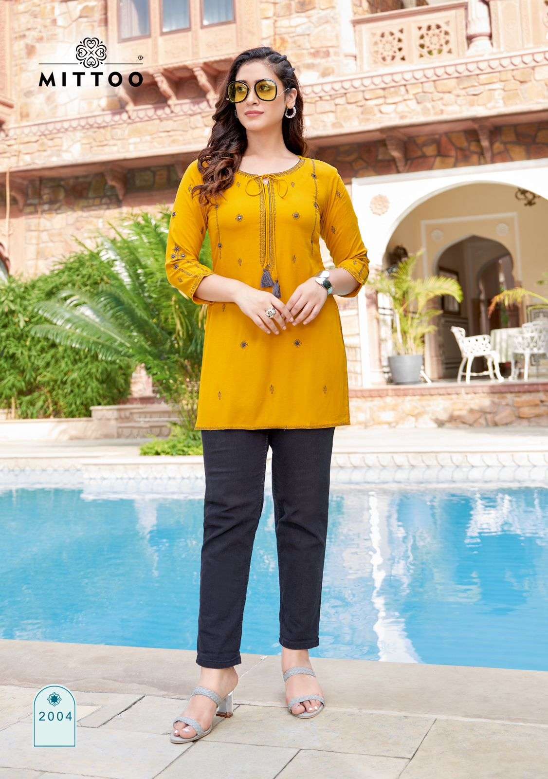 Softy Buy Mittoo Online Wholesaler Latest Collection Tunic Kurtis