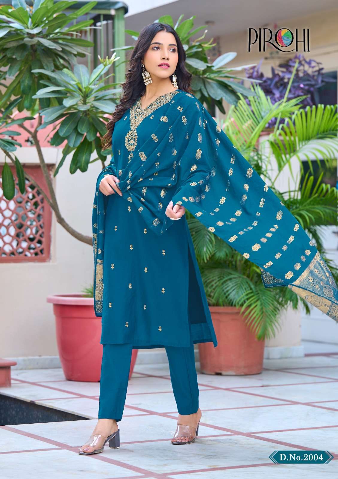 Kalhaar Vol 2 Buy Pirohi Rajavir Latest Wholesale Designer Silk Kurta Suit Sets