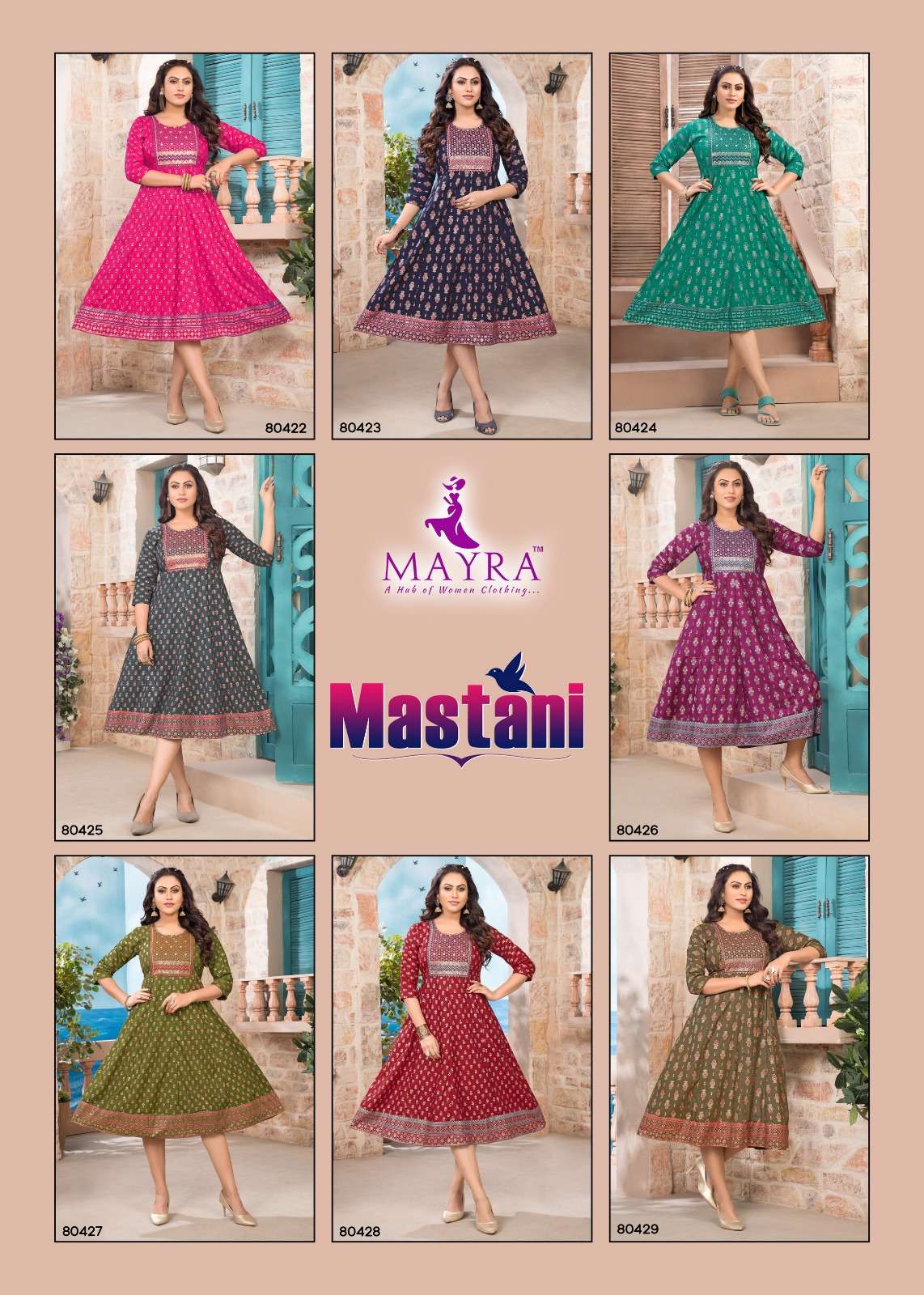 Mastani Buy Mayra Online Wholesaler Latest Collection Kurta Set